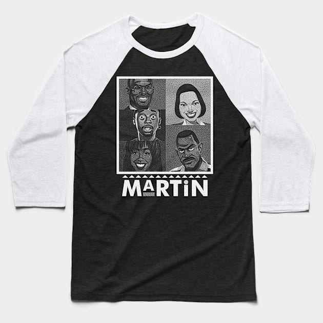 Vintage Martin Baseball T-Shirt by Freya Fernand3z